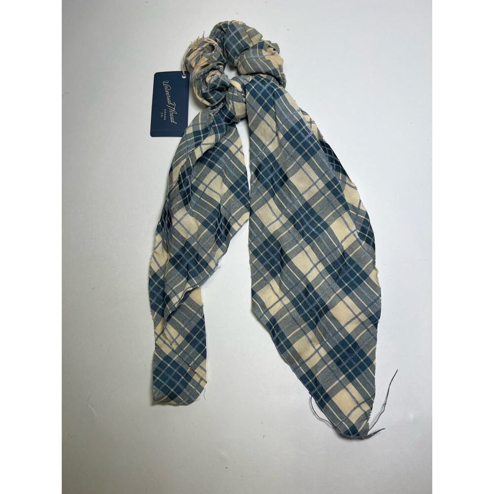Hair Scrunchie Universal Thread Blue/Beige